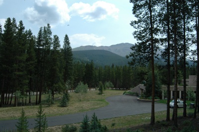 Example of home with a view in Spruce Valley Ranch to Tenmile